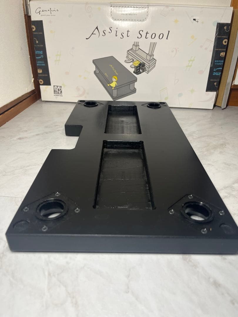 1月5日までの販売です Assist stool ピアノ足台 ほぼ未使用品