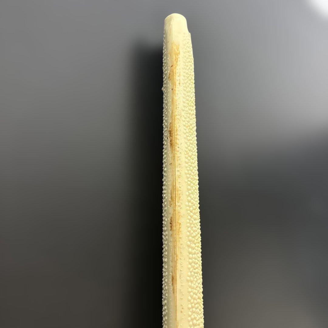 希少　刀装具部品　鮫皮￼貼り　内装材　日本刀　あつらえ部材