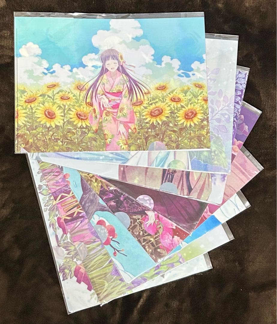 フルーツバスケット EDイラスト クリアファイル 8枚セット