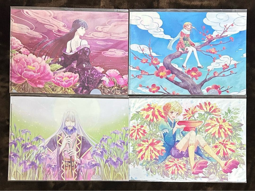 フルーツバスケット EDイラスト クリアファイル 8枚セット