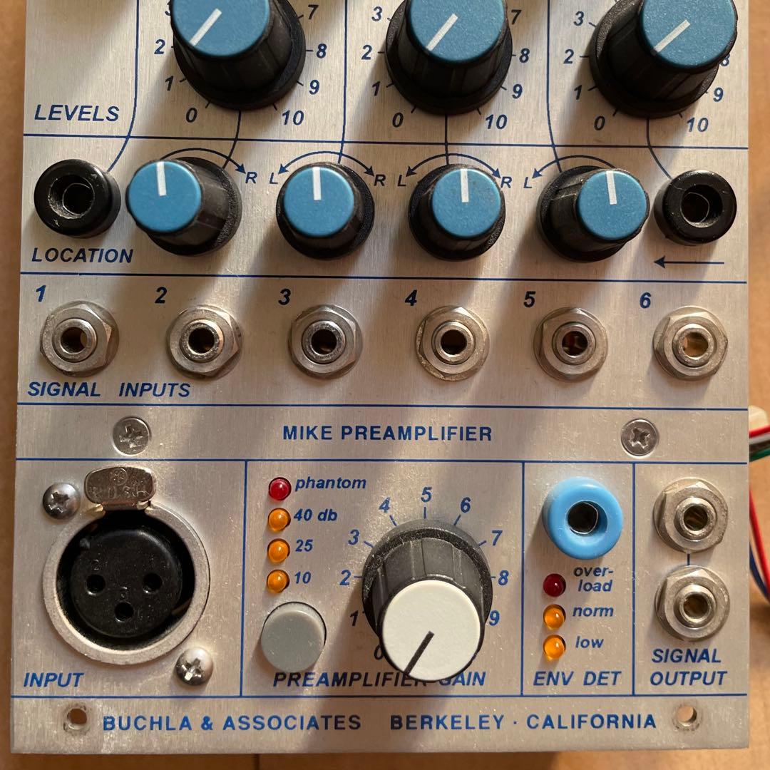 鍵盤楽器 Buchla 207e mixer / preamplifier