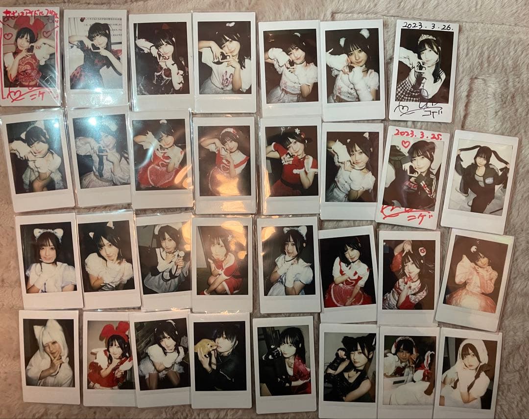 逃げ水あむ 過去チェキ