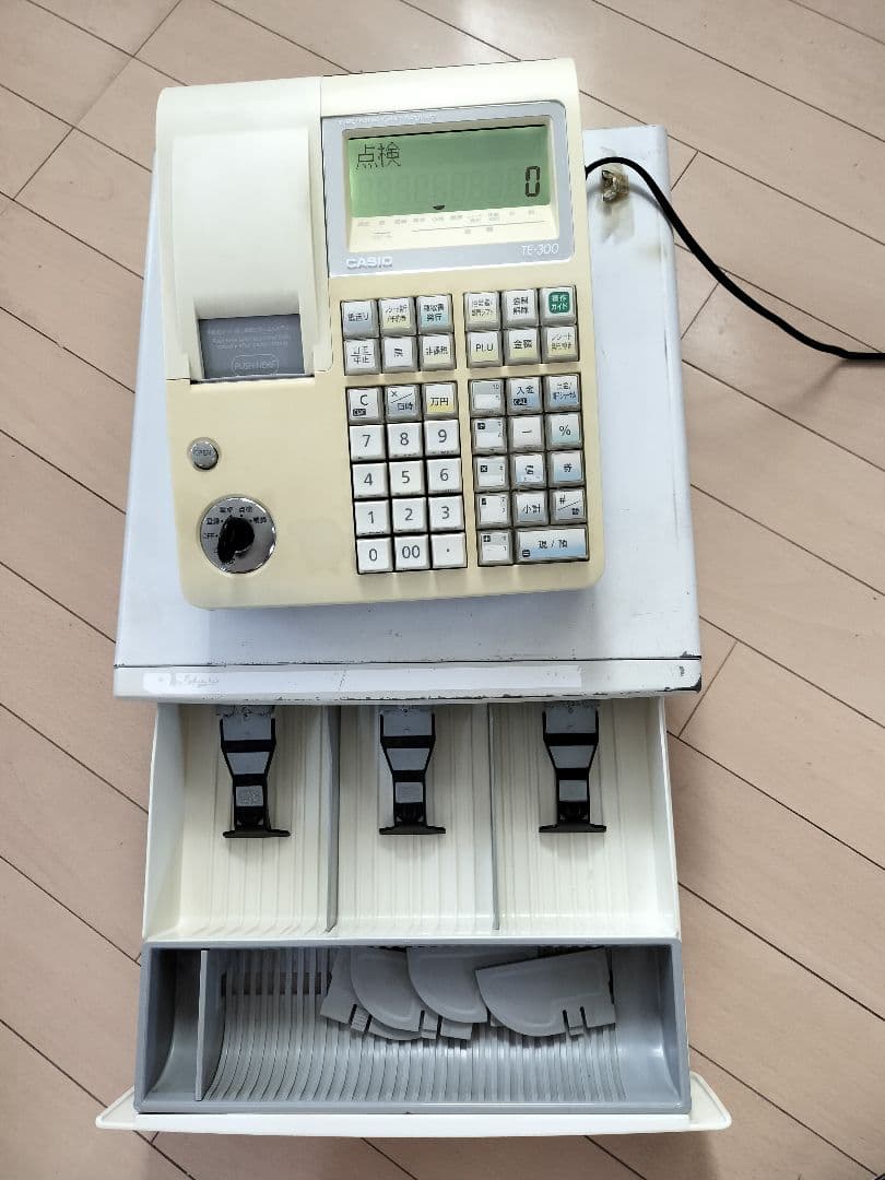 こざき　CASIO TE-300 レジスター