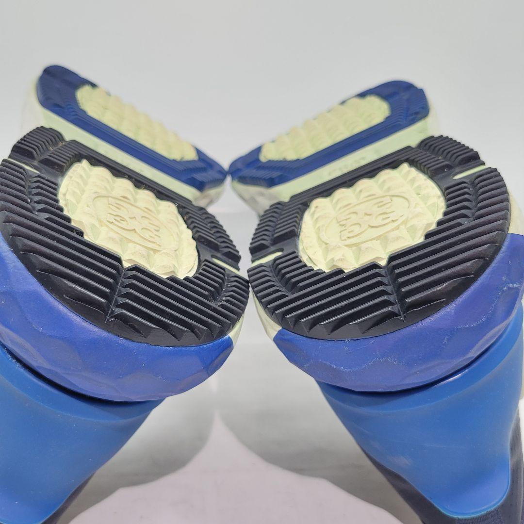 【美品】ジーフォア　ゴルフシューズ　ネイビー　ボア　スパイクレス