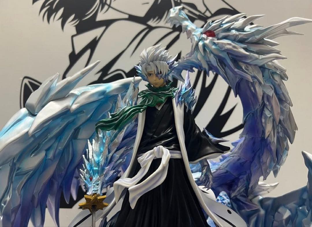 BLEACH 日番谷冬獅郎 ガレージキット ガレキ スタチュー①②