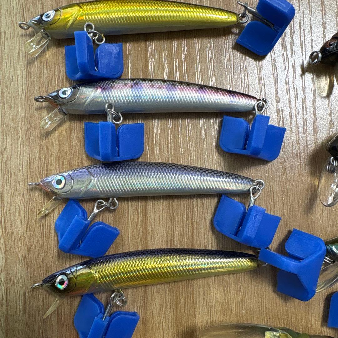 TTCセミ複数 トラウト用ミノーセット 支笏湖