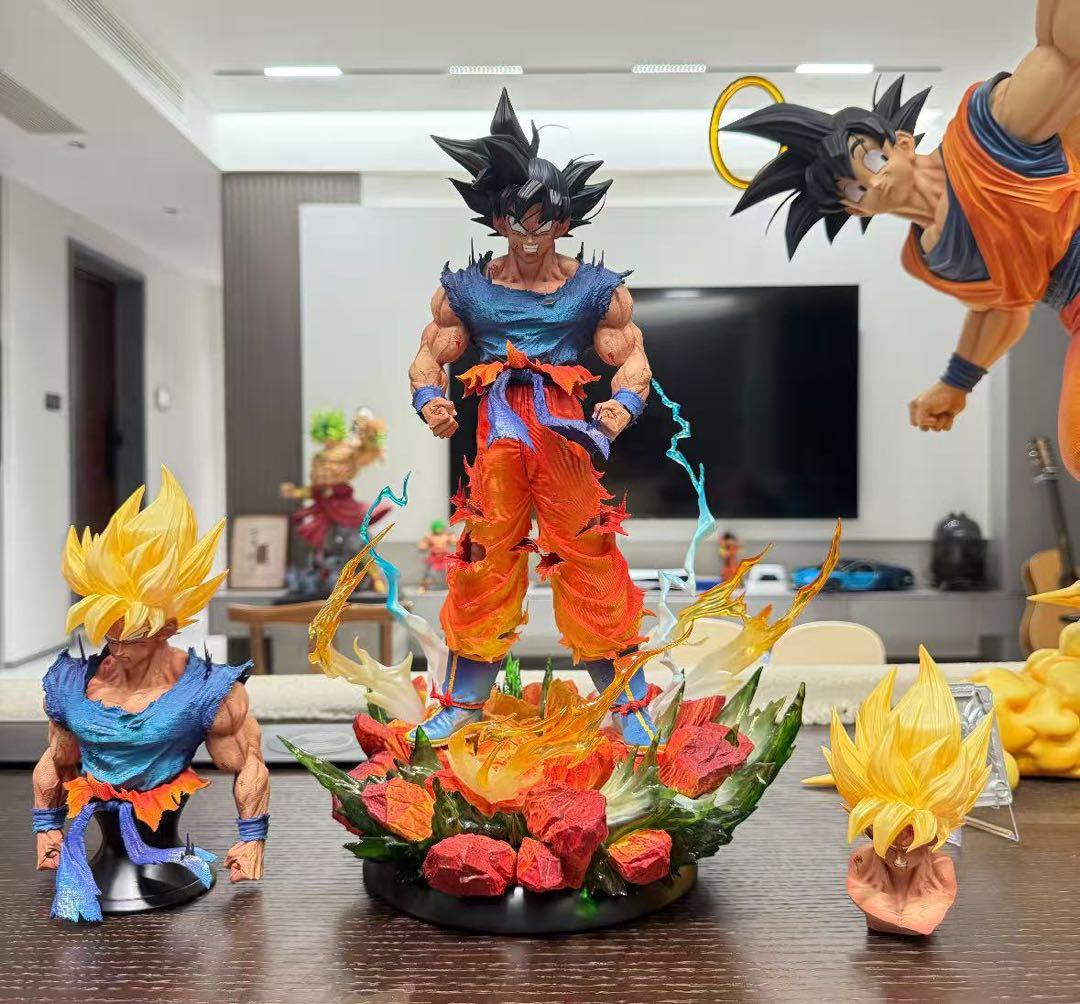 ドラゴンボール 孫悟空 ガレキ ガレージキット スタチューX③⑦③