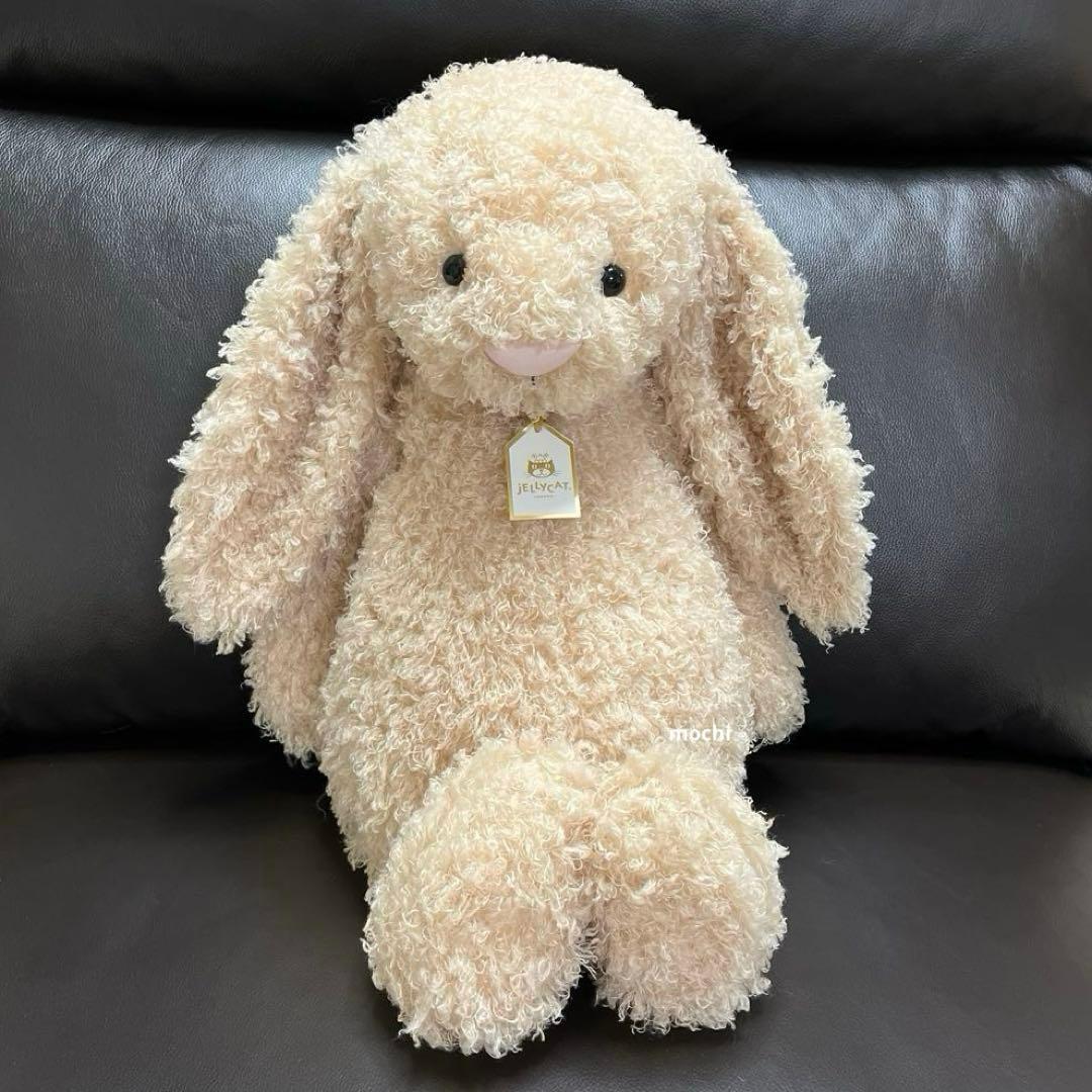 ぬいぐるみ  Big Bashful Luxe Bunny Curly