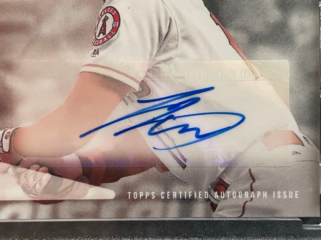 10枚限定 直筆サイン 大谷翔平 Topps 2019 実使用ジャージー