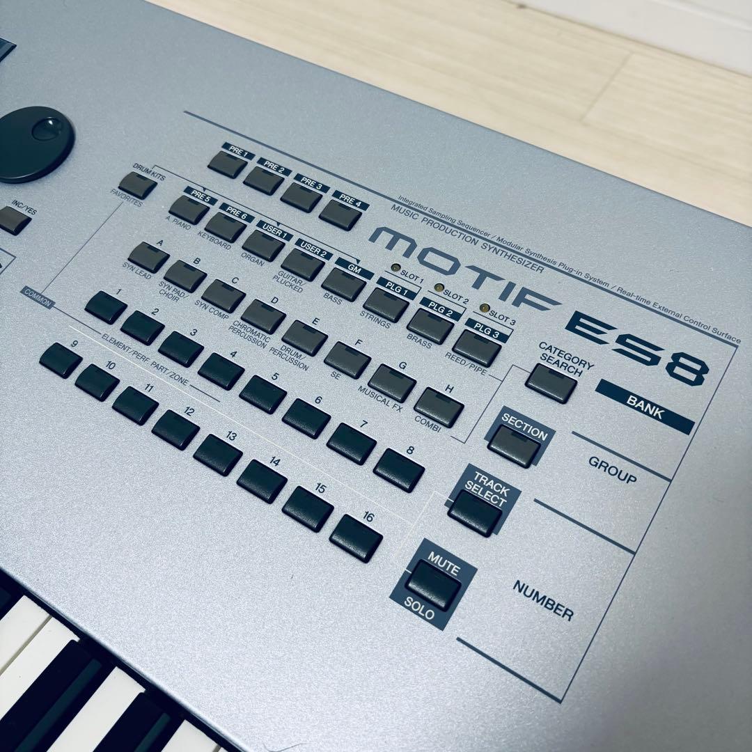 希少 美品 YAMAHA MOTIF ES8 88鍵 名機 動作良好