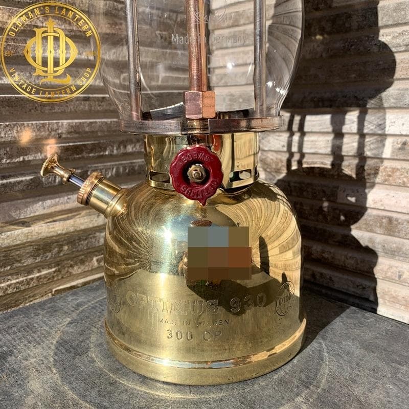 【美品】OPTIMUS 930 真鍮 brass 加圧ランタン スウェーデン