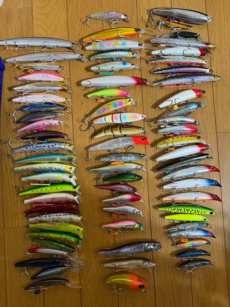 ルアー　引退　まとめ売り　ブルーブルー　ジョイクロ　ダウズスイマー