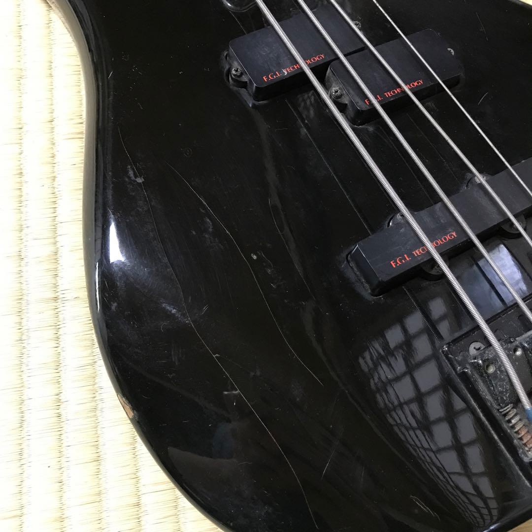 FERNANDES エレキベース 黒 4弦