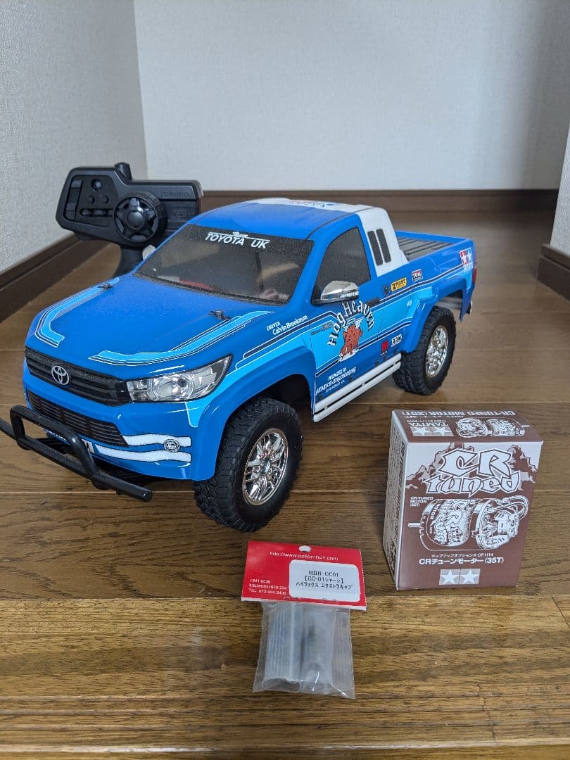 タミヤ　XB トヨタハイラックスエクストラキャブ（CC-01）未走行品