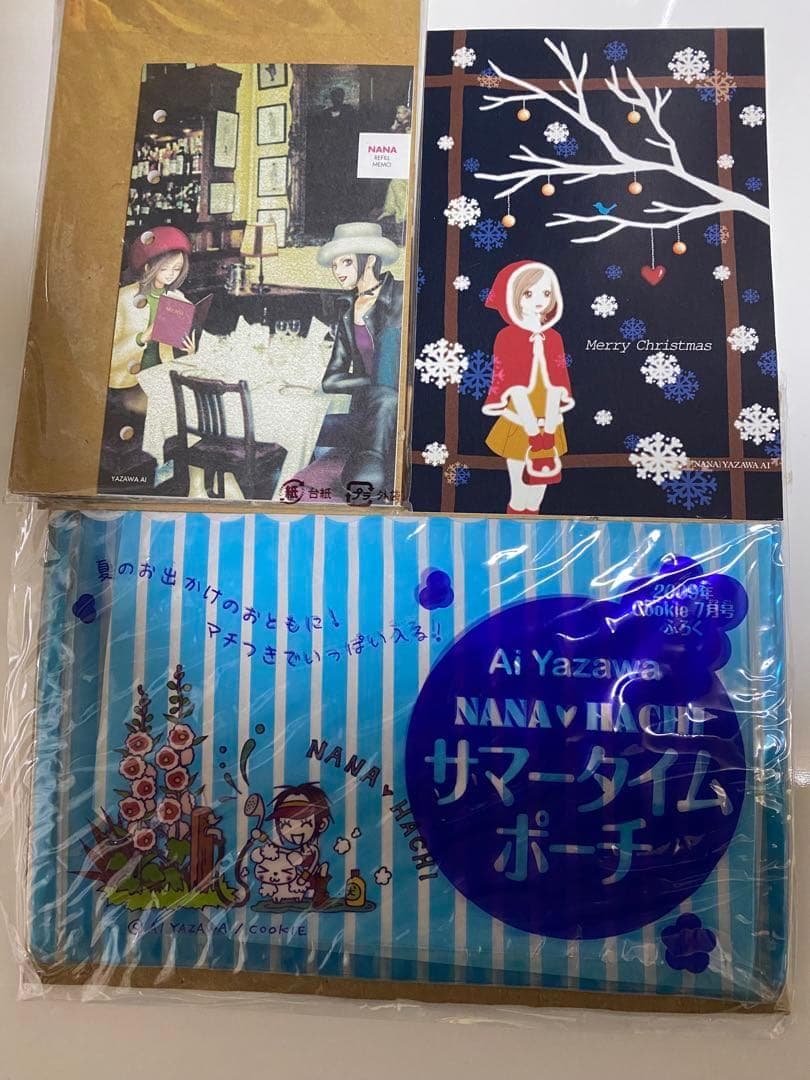 【大人気商品‼︎】 【矢沢あい】 NANA レフィルメモ ポストカード ポーチ