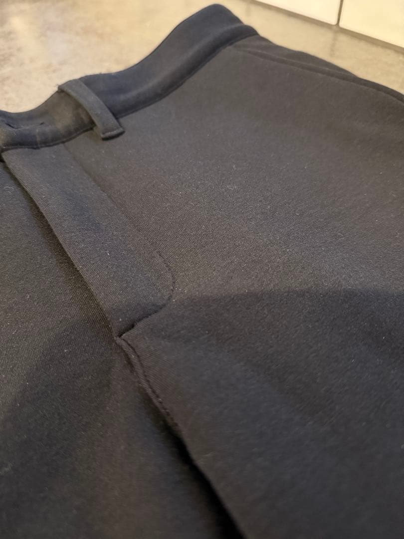 【綺麗め】BRIEFING ゴルフパンツ　3D ジョガーパンツ　L 黒