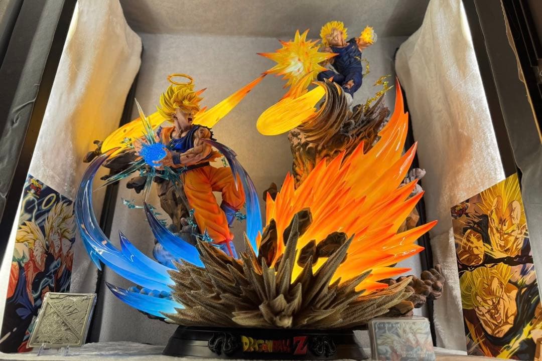 ドラゴンボール 孫悟空 ベジータ フィギュア ガレージキット