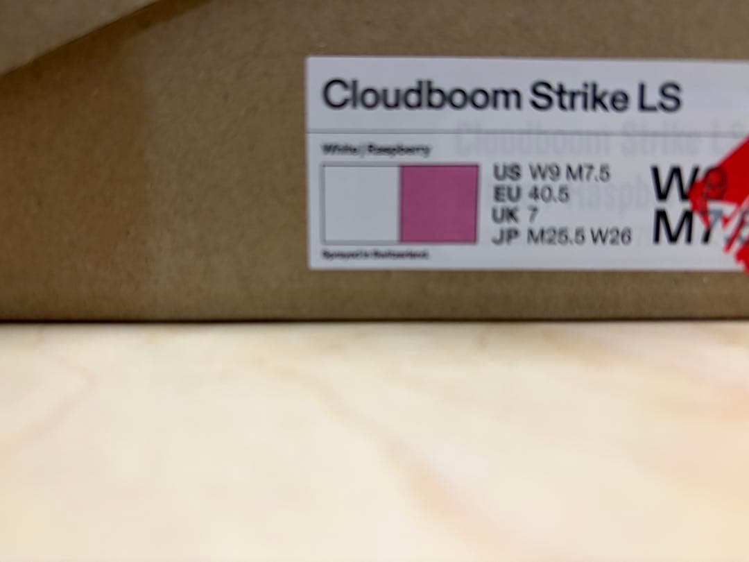 スパイク・シューズ cloud boom strike LS