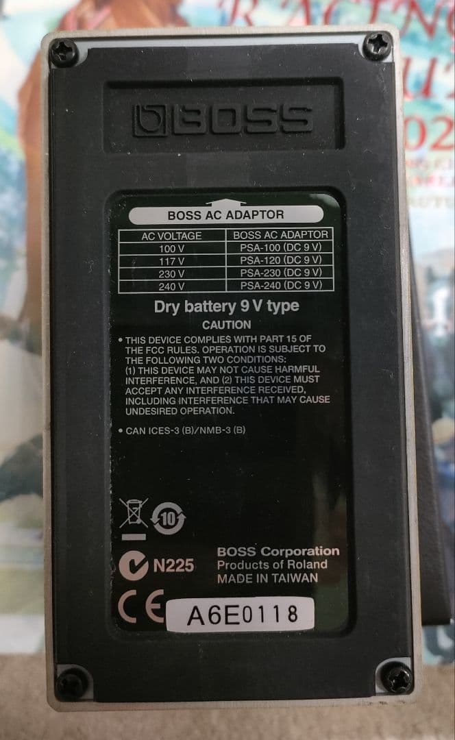 BOSS OD-1X オーバードライブペダル