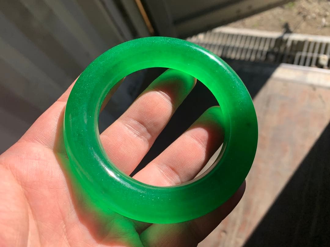 中国 時代物 天然石 腕輪 5点 古置物 古擺件 中国古美術 古美味 翡翠？