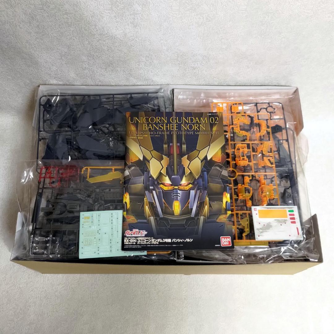 未使用1/60 PG RX-0[N] ユニコーンガンダム2号機 バンシィ・ノルン