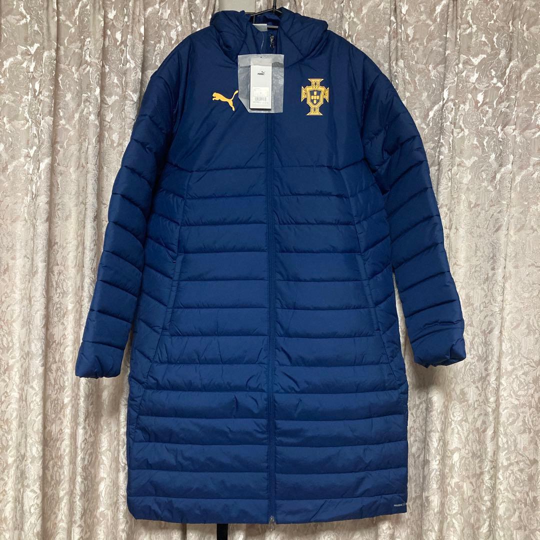 ポルトガル代表　2025年　ベンチコート　ダウン　ユニフォーム。