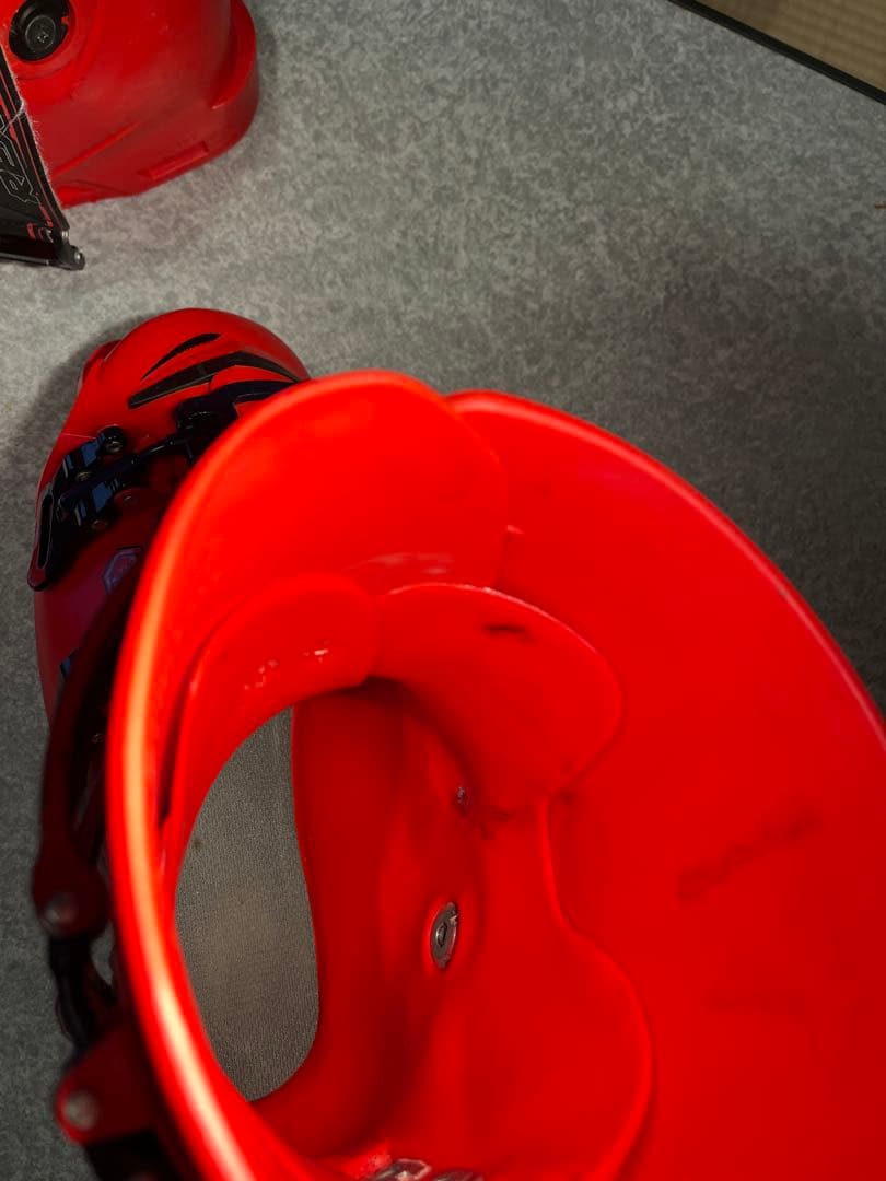 【最終値下げ】REXXAM スキー用ブーツ レッド　25-25.5cm