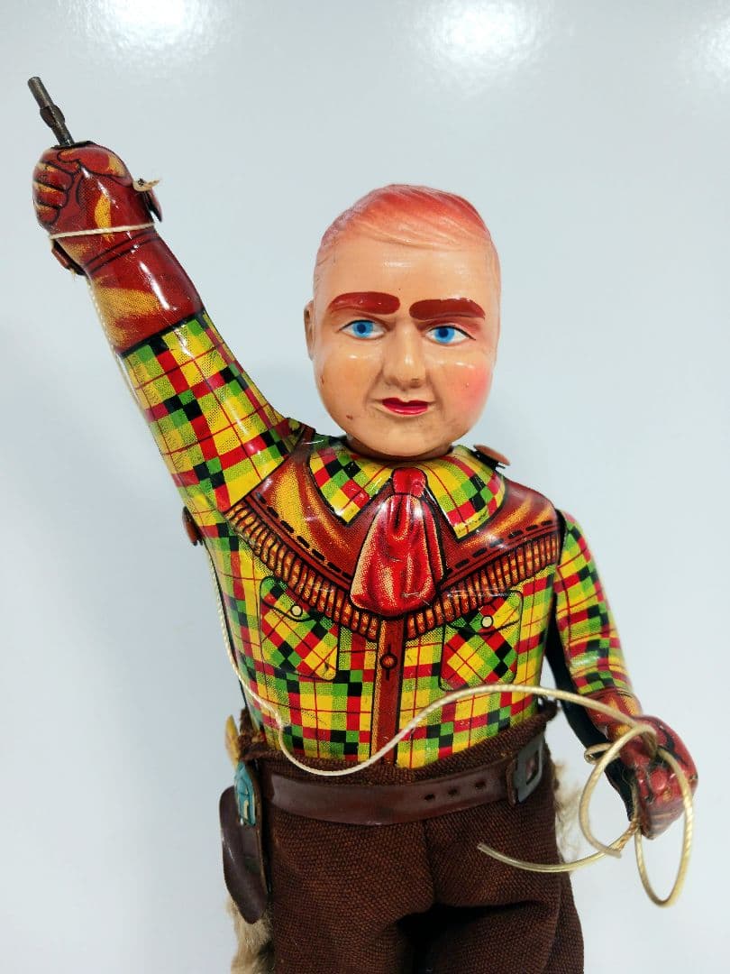 ALPS アルプス カウボーイ ブリキ