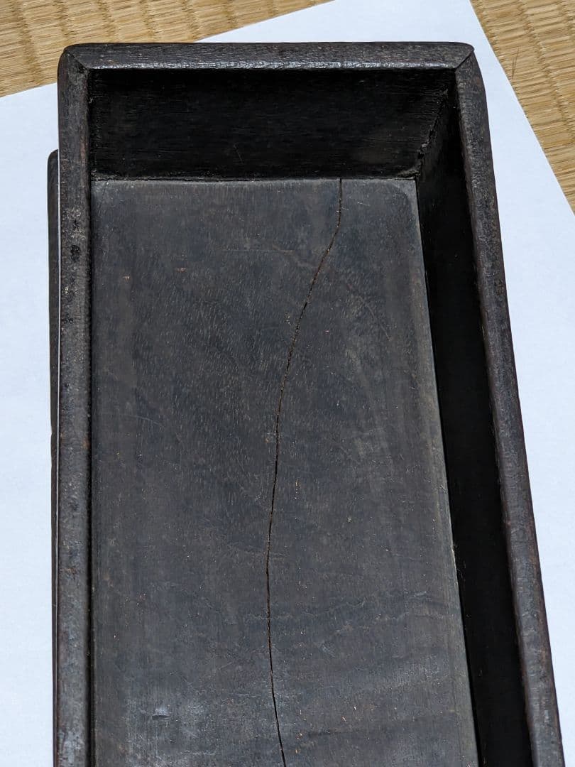 ⭐古美術品 清時代 中国 朝鮮 李朝 楼閣 橋人物図 螺鈿細工 手箱 骨董品