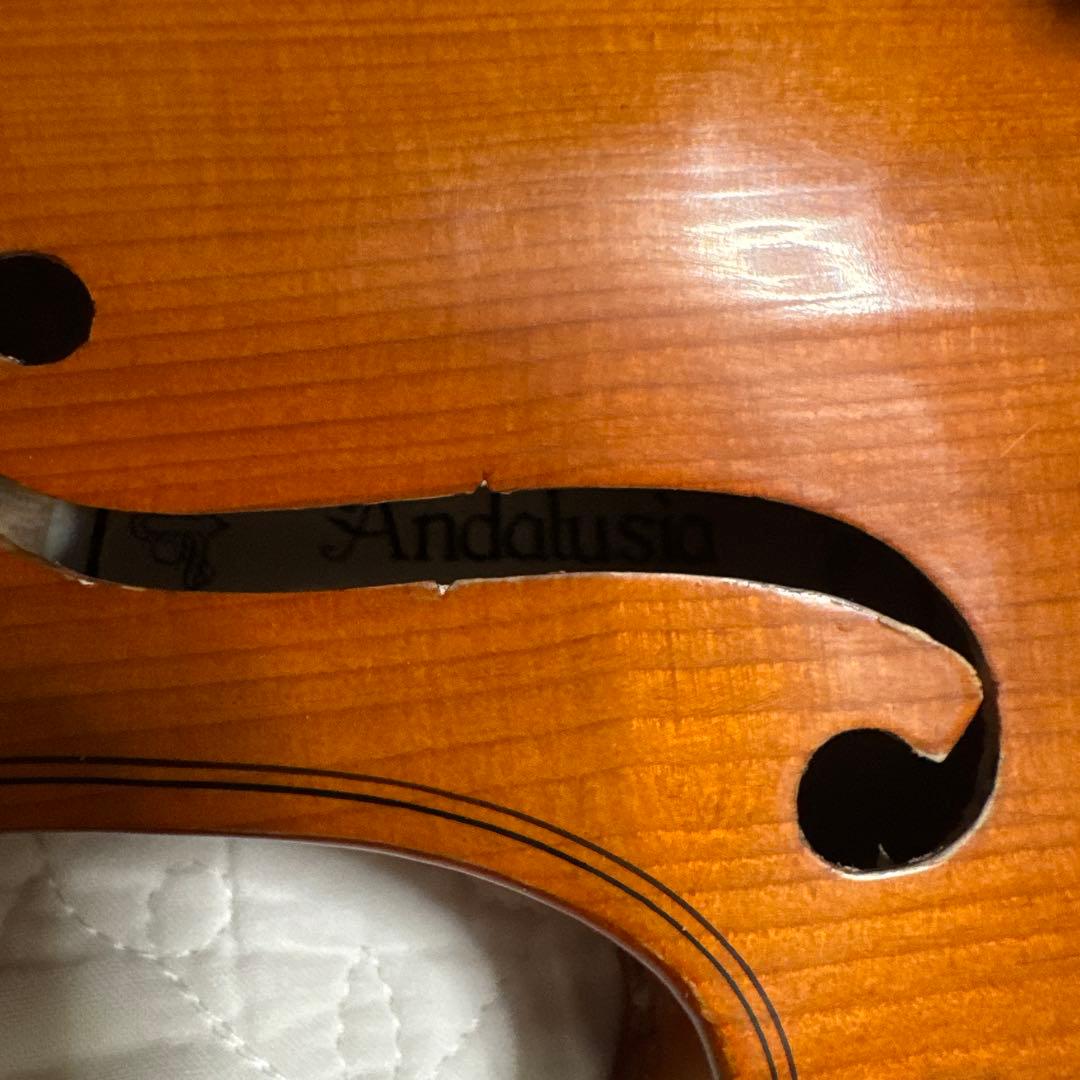 バイオリン　アンダルシア　4/4 美品　付属品一式新品