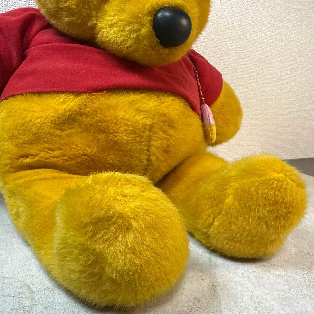 ★希少★ くまのプーさん BIG パペット ぬいぐるみ ディズニー 大きめ