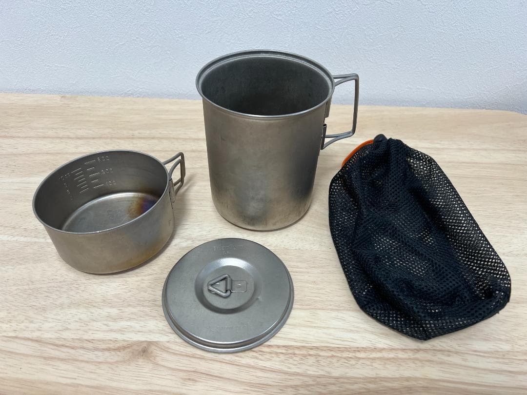 初期型  peak スノーピーク ソロセット極チタン