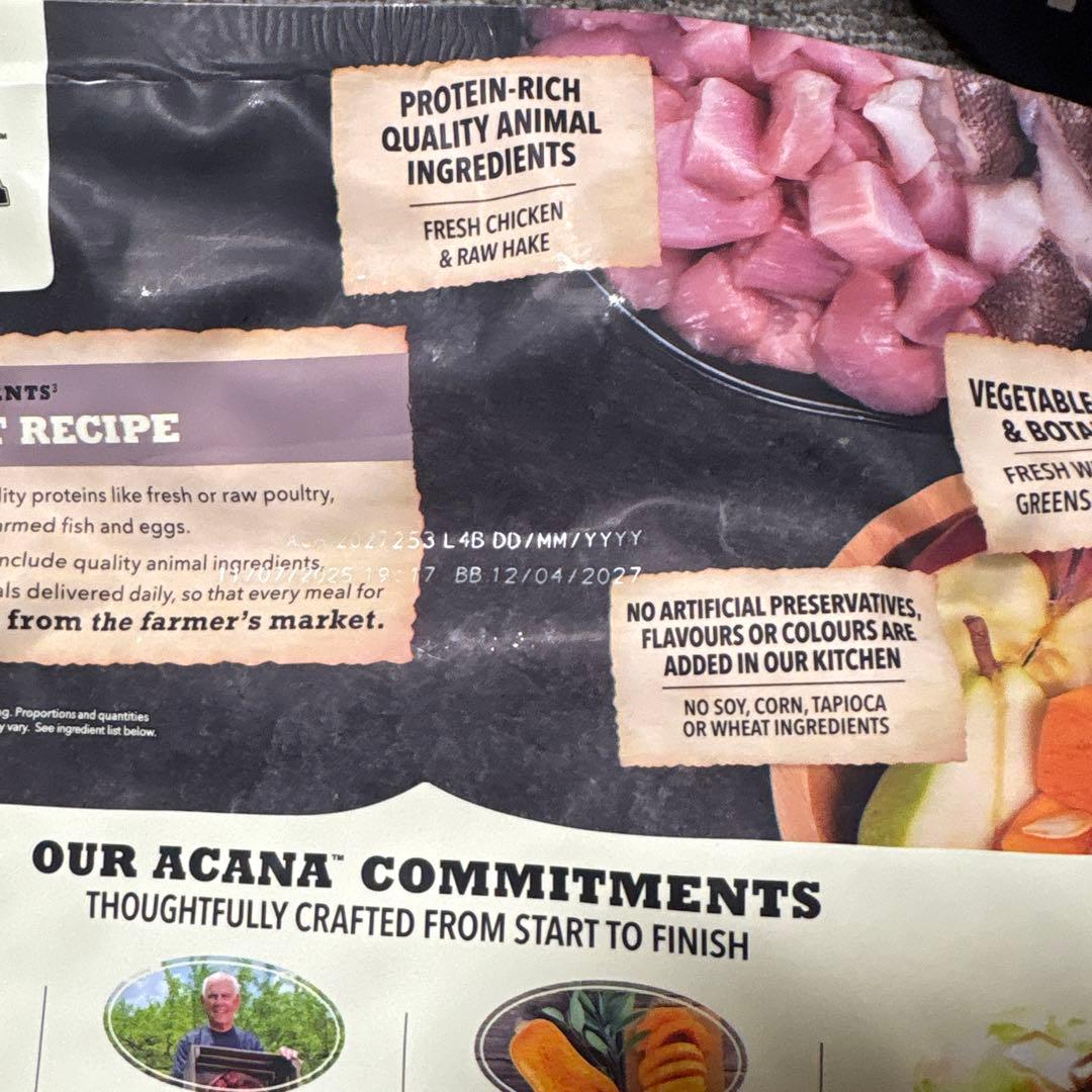 ACANA (アカナ) ドッグフード アダルトスモールブリード 2KG×3袋