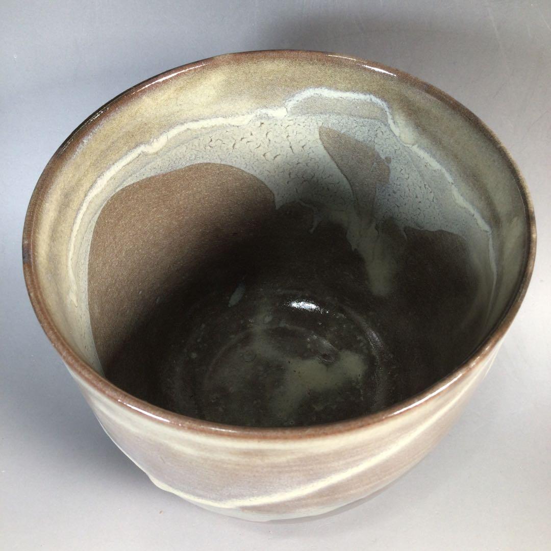 Ｎ７５３　水指　『高取焼』『十一代静山造』『表千家　堀内宗完箱書』　共箱　茶道具