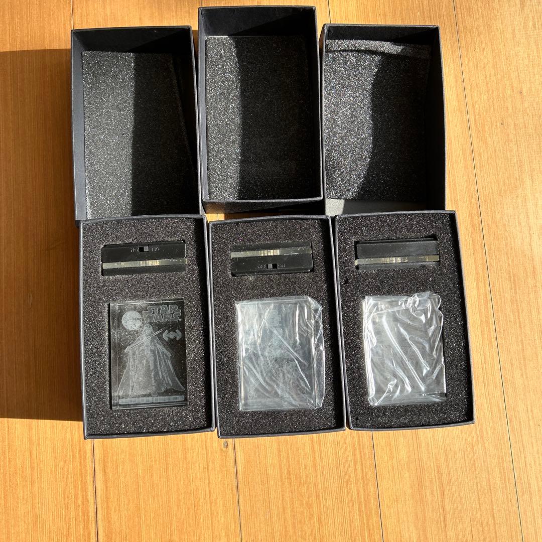 STAR WARS プレミアムLED台座付　クリスタルコレクションVol1