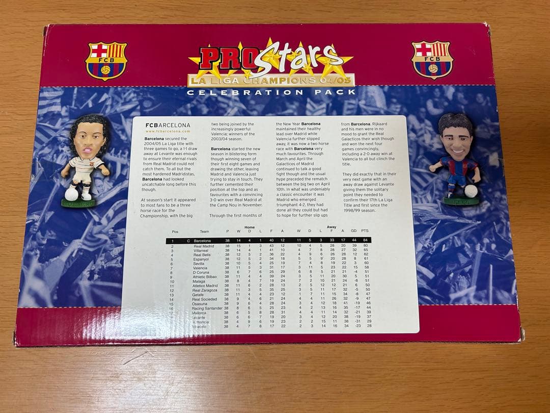 FCバルセロナ コリンシアン　セレブレーションパック 2004-2005