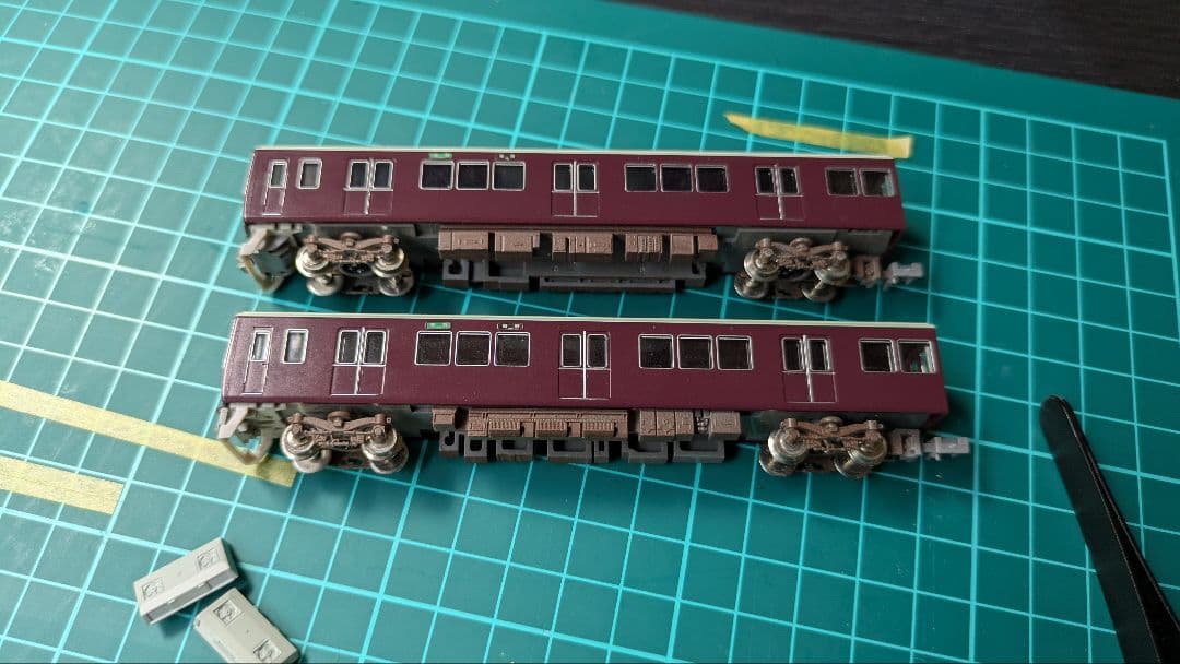 グリーンマックス 阪急8315編成 バラシ