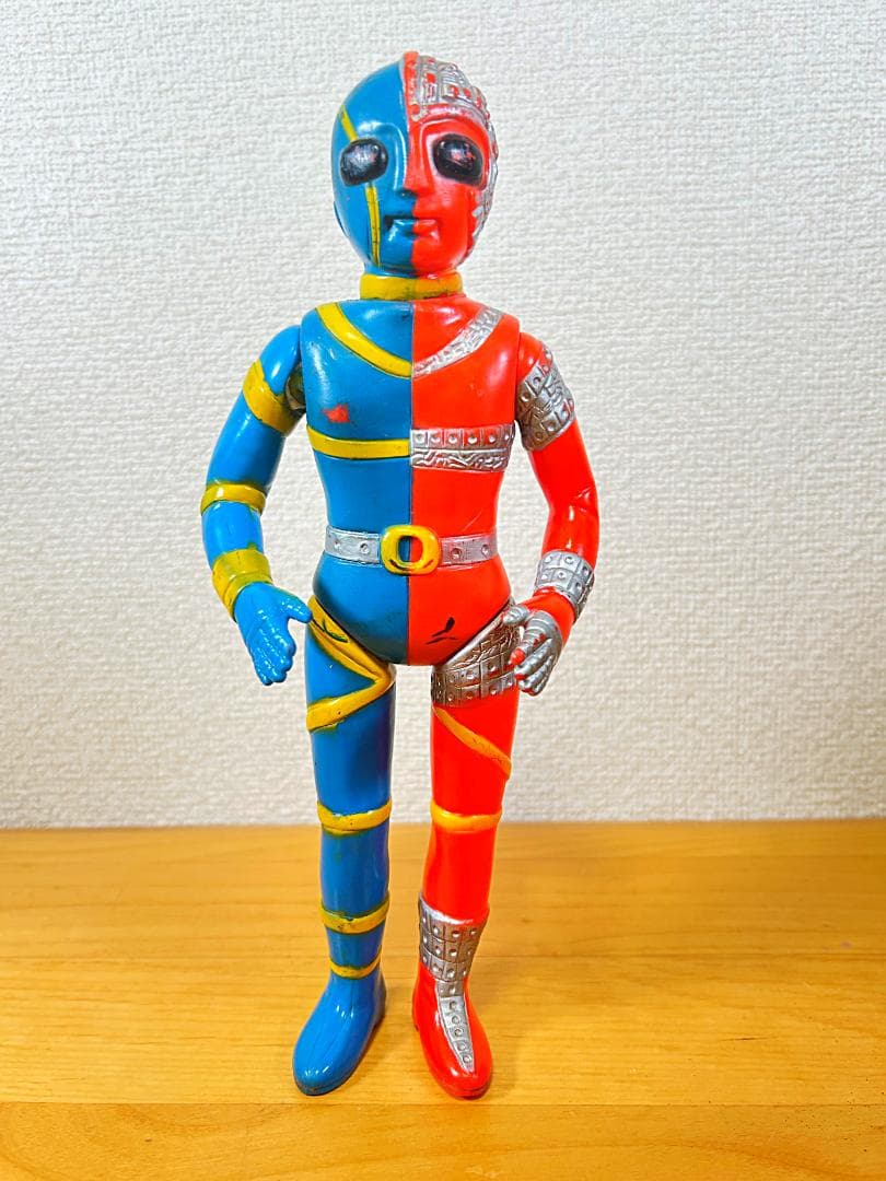タカトク 人造人間キカイダー ソフビ 28cm 輸出版 当時物 特撮 石森プロ