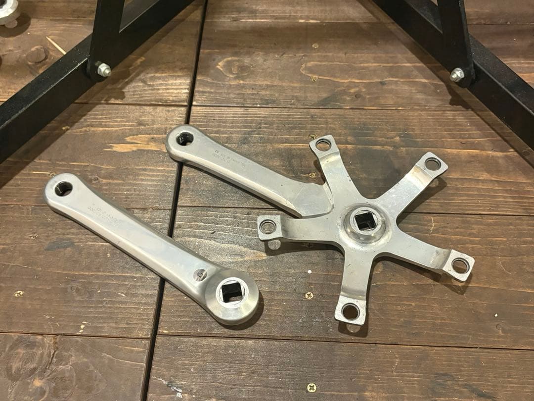 パーツ SHIMANO DURAACE FC-7600 165mm njs