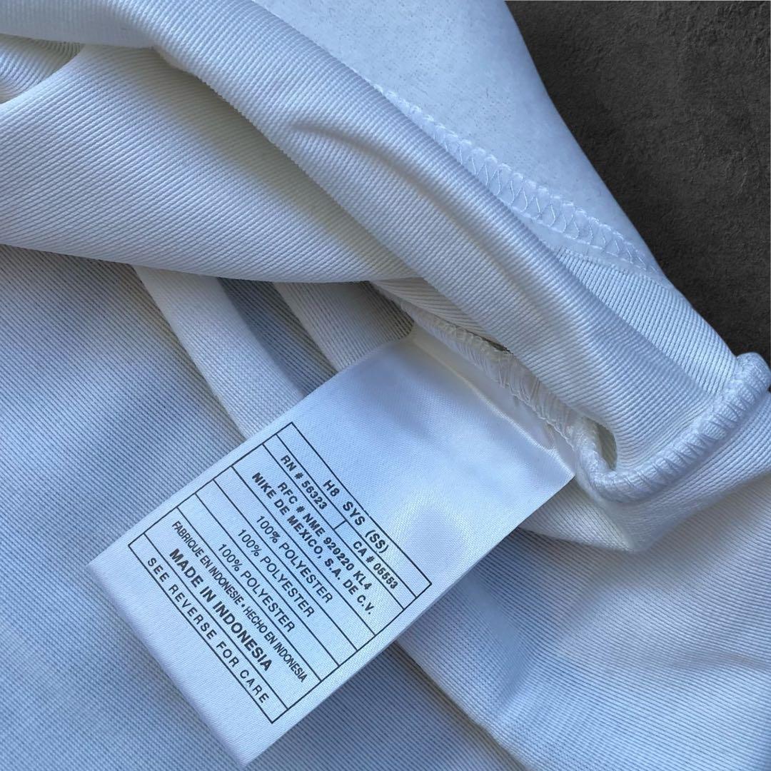 【新品】NIKE JORDAN ジョーダン ハーフジップ フリース ホワイト M