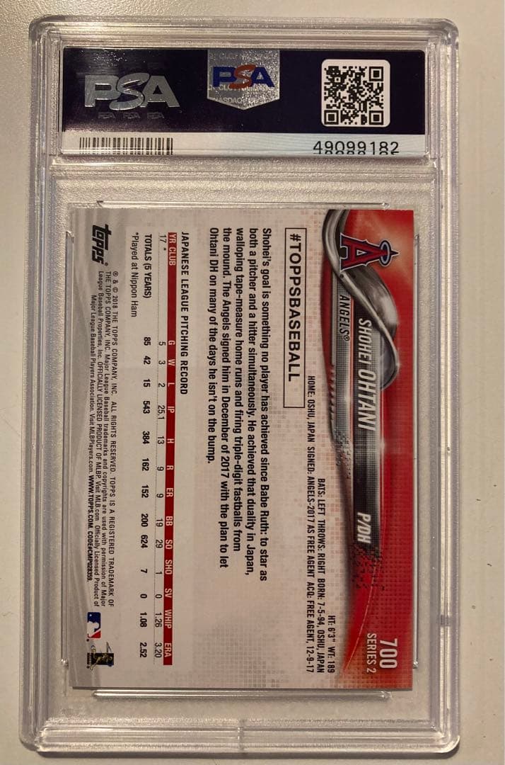 大谷翔平　2018レインボー　Shohei Ohtani Rainbow