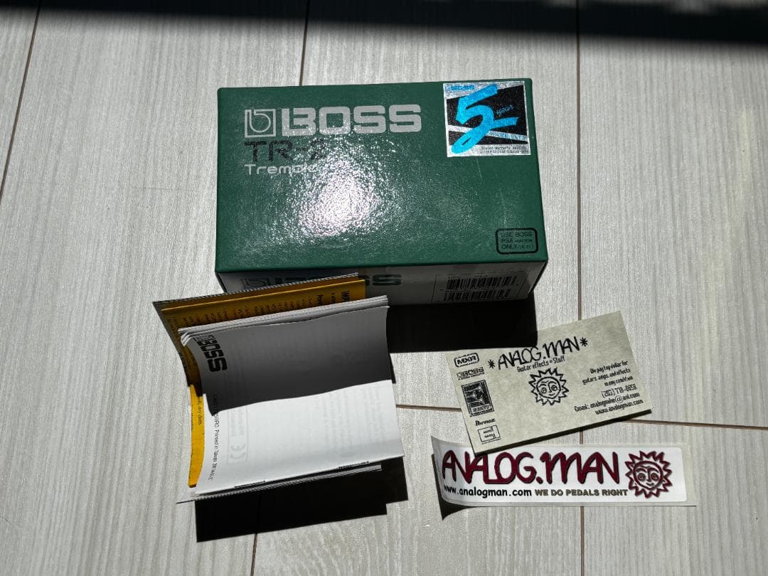 【希少品】　ANALOG.MAN トレモロ　＜BOSS TR-2＞