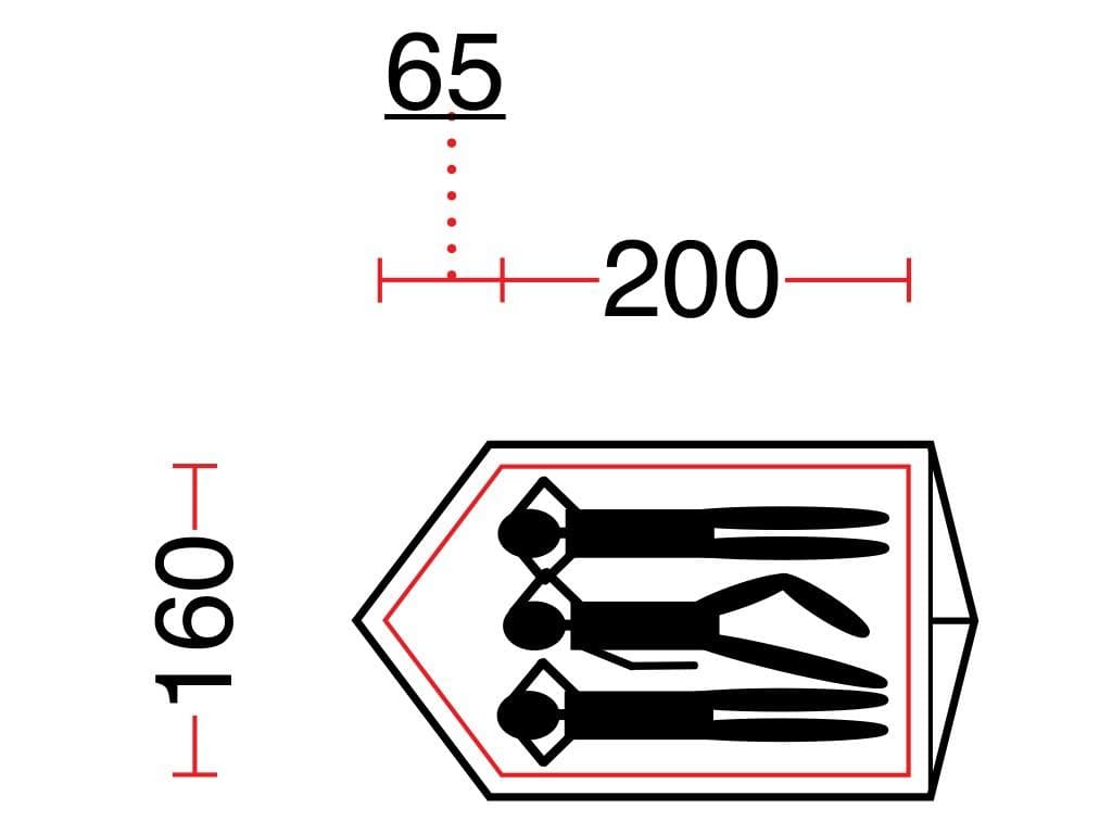最終値下げ！ベルトーニ ソグノ １～３人用 テント　【A】緑の袋　キャンプ