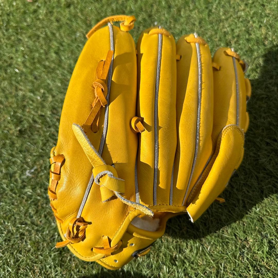 【美品】MIZUNO PRO 投手用 軟式野球グローブ 保管袋付き