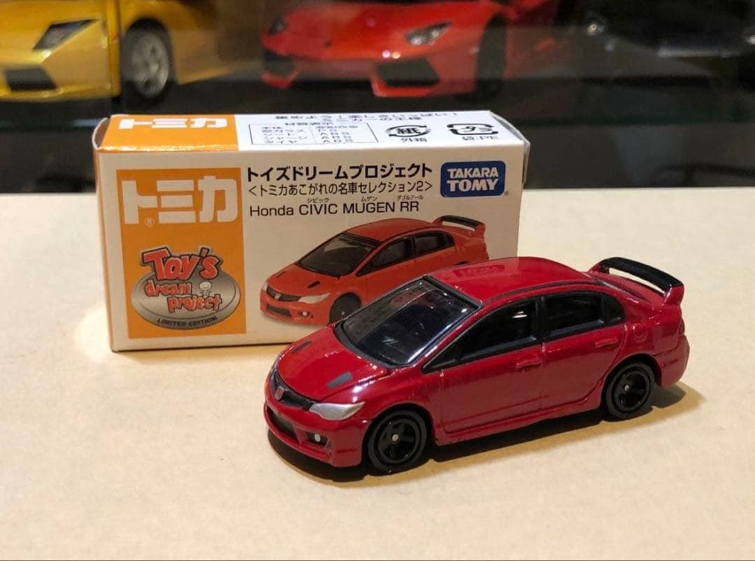TAKARA TOMYトミカあこがれの名車セレクション2CIVIC無限RR 6台