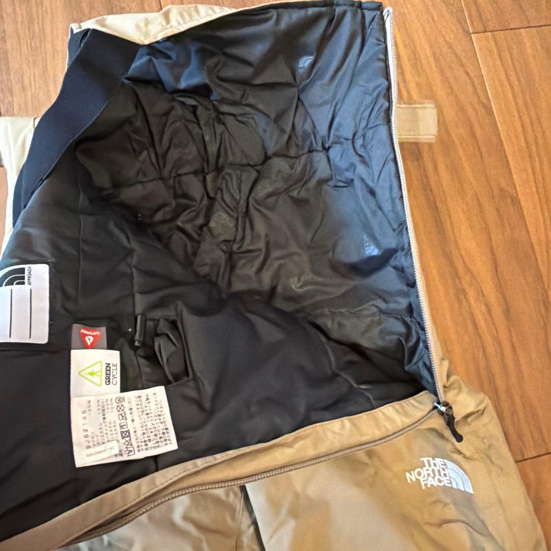 ノースフェイス　子供スキースノーボードウェア　サロペット　防水