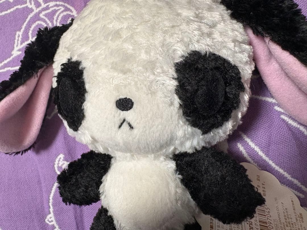 シュガーバニーズ　ぱんだうさ　ぬいぐるみ