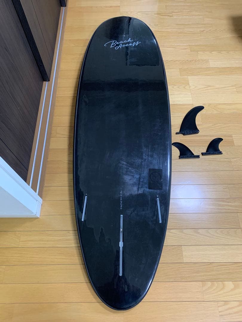 ニ*ス様 【美品】ビーチアクセス6’4”ミッドレングス シングルスタビ限定品ブラ