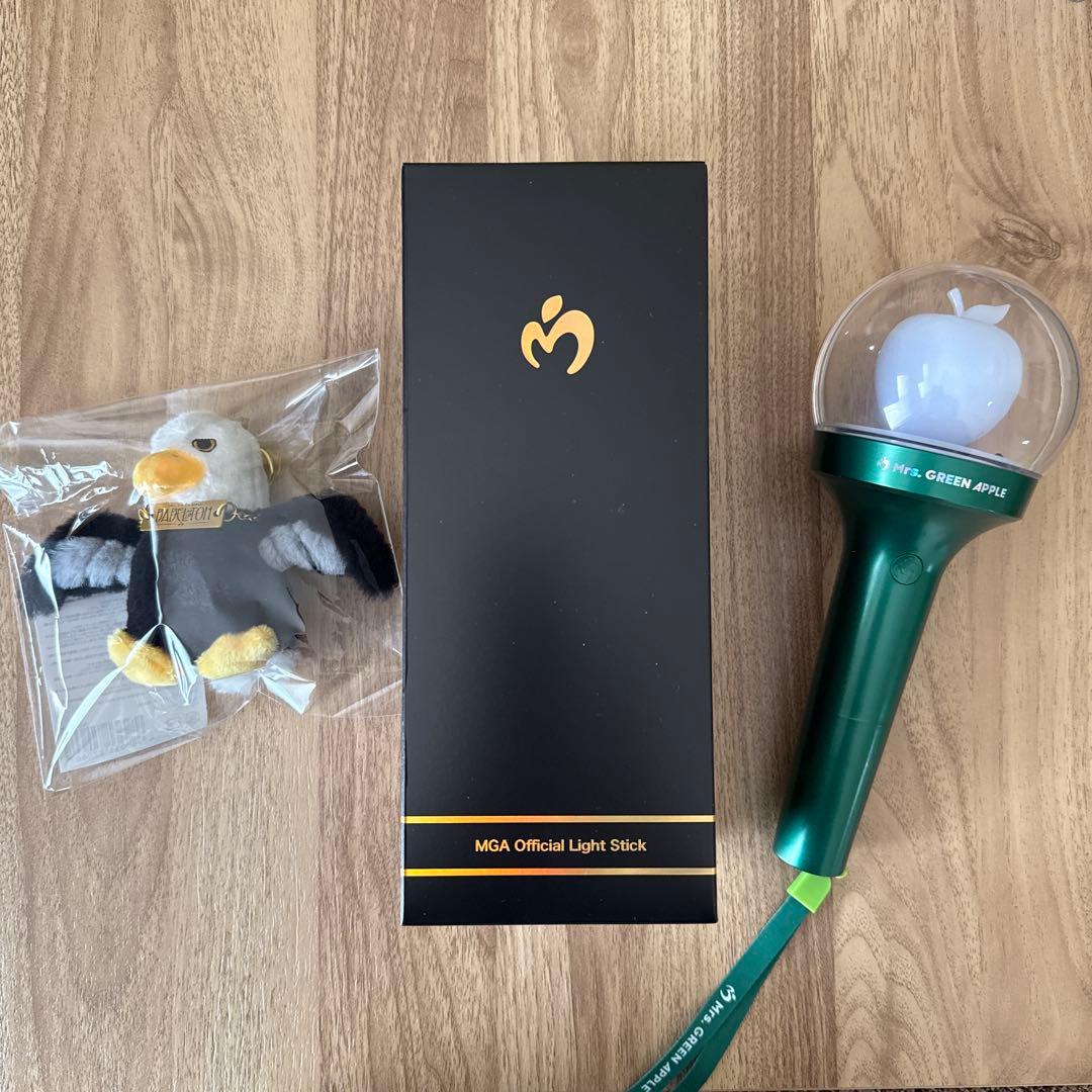 Mrs. GREEN APPLE ペンライト 鳥ぬいぐるみ セット