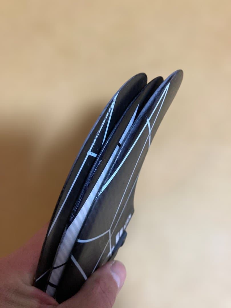 fcs2KA トライフィン Lサイズブラック/ホワイト